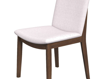 Laura - Mid-Century Modern Solid Wood Dining Chair (Set of 2)