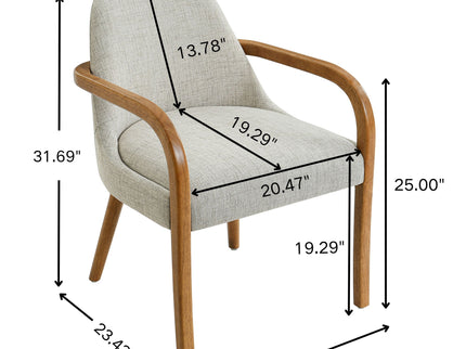 Dining Upholstered Armchairs (Set of 2)
