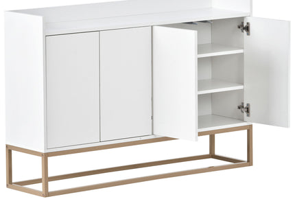 Modern Sideboard Elegant Buffet Cabinet With Large Storage Space For Dining Room, Entryway