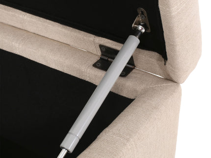 Isabella - Contemporary Ottoman With Storage