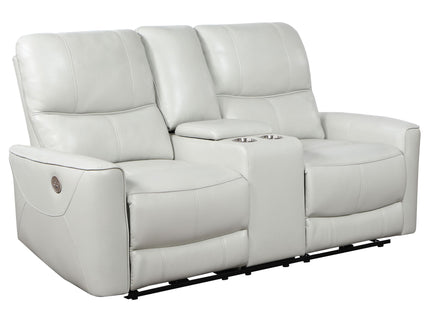 Denson - Power Reclining Loveseat With Console And USB Port
