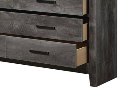 Vidalia - Rustic Dresser - Gray / Oak
