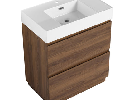 Modern Freestanding Bathroom Vanities With Single Sink Combo