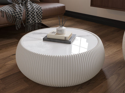 Drum Shaped Coffee Table