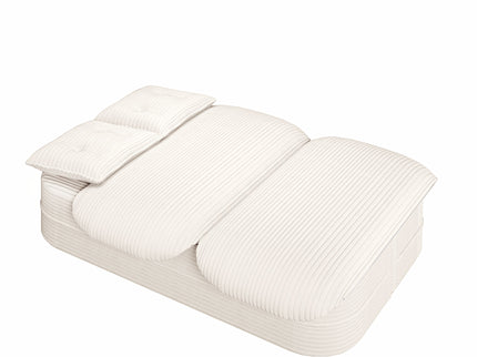 Convertible Floor Sofa Bed With Multi Functional Blanket