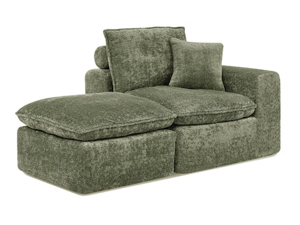 Sectional Sofa With Moveable Ottoman