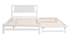White / Full with Twin Trundle