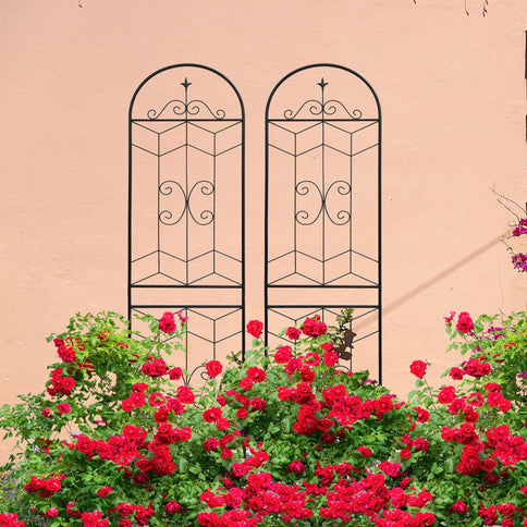 Garden Trellis, Rustproof Support For Climbing Plants
