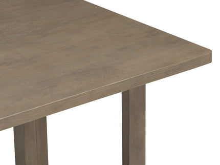 Rectangular Dining Table Set For 6 With Upholstered Barrel Back Chairs
