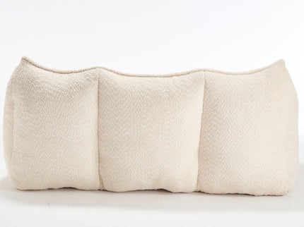 Comfortable Dual Beanbag Chair With High Resilience Foam Core For 2 People