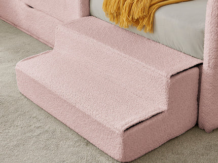 Safe Kids Bed With Guardrails And Storage