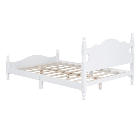 Platform Bed Frame With Slat Support