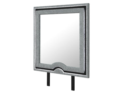 Isaiah - Mirror With Upholstered Frame And LED Lighting