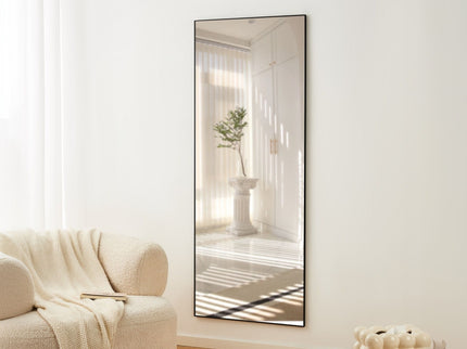 Modern Full Length Mirror With High Definition Shatter Proof Glass And Aluminum Alloy Frame
