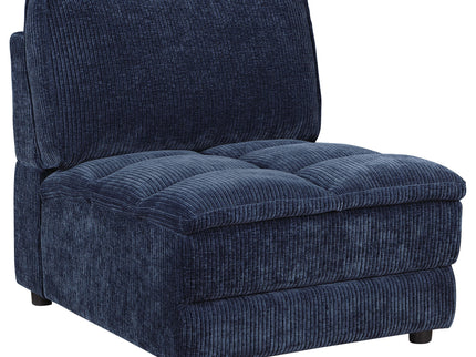 Azure - 6 Piece Upholstered Modular Sectional Sofa - Blue
