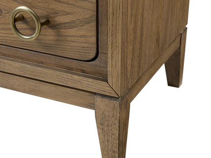 3 Drawer Nightstand With USB - Latte