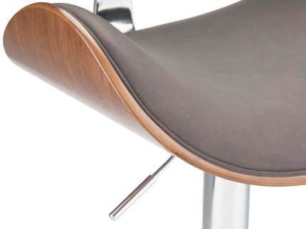 Marana - Multifunctional Handcrafted Bentwood Adjustable Swivel Bar Stool