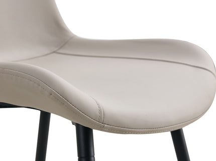 Modern Medieval Style Restaurant Cushioned Chairs With Suede Backrests