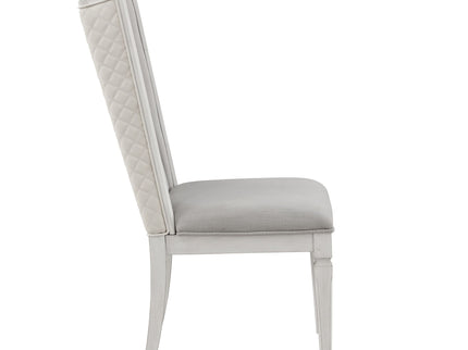 Katia - Side Chair (Set of 2) - Gray / White