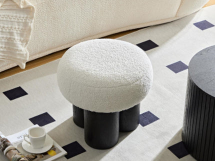 Versatile Mushroom Stool With Cushion