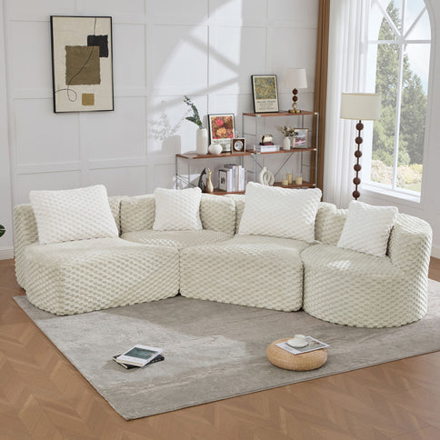 Modular Sectional Sofa With Free Combination Design