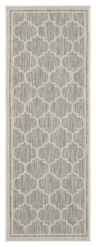 Sunshine - 5'3" X 7'3" Indoor & Outdoor Area Rug - Silver