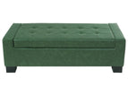 Dark Green / Faux Leather