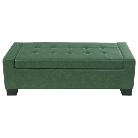 Tufted Storage Ottoman Bench