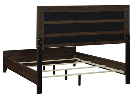 Anza - Queen Bedroom 4 Piece Set - Walnut