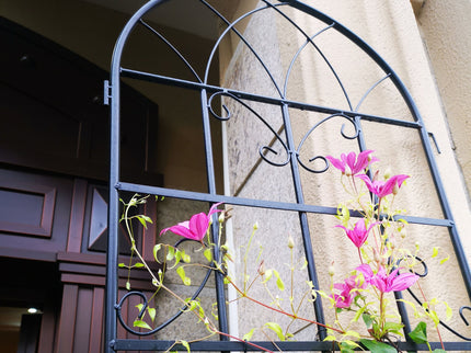 Metal Garden Rustproof Trellis For Climbing Plants Outdoor Flower Support