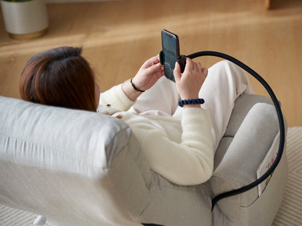 Adjustable Swivel Lounge Chair With 360 Degree Rotating Seat And Headrest Support