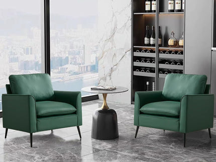 Nordic Retro Light Luxury Upholstered Sofa Chair