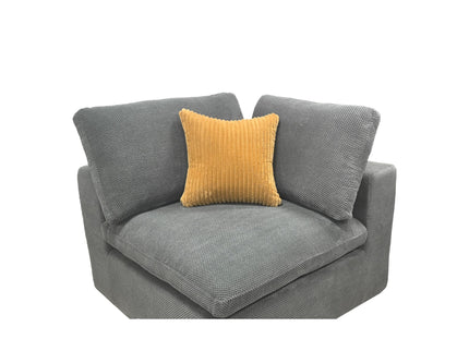 Custom Configuration Modular Sectional & Toss Pillows