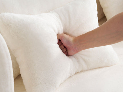 Modern Floor Sofa With 4 Pillows