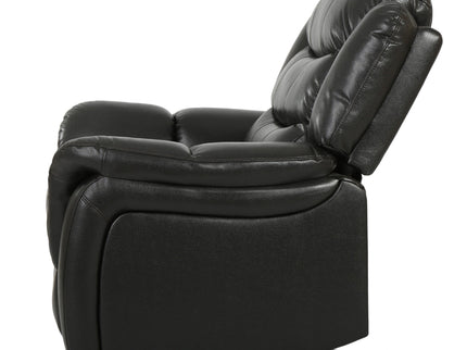 Classic Design Recliner, Upholstery Recliner, Glider Recliner - Black Berry