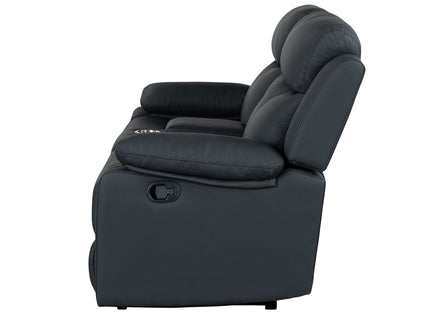 Blanche - Console Reclining Loveseat With LED Lights And Speakers