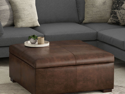 Gabbie - Coffee Table Upholstered Storage Ottoman