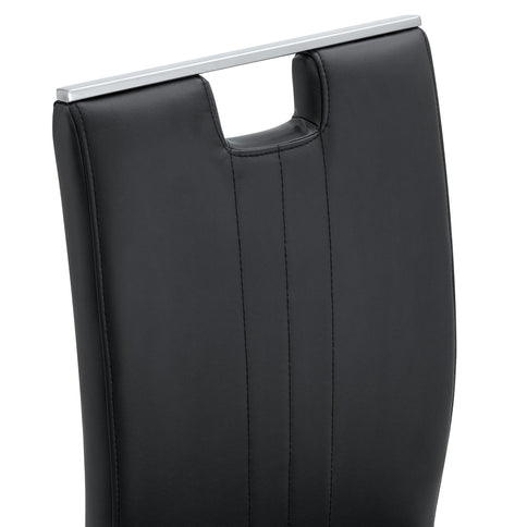 Bow Shaped Chairs, Ergonomic Design, Non Slip Base