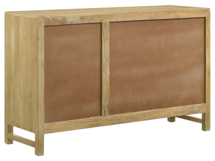 Ashton - 3 Door Accent Cabinet - Natural