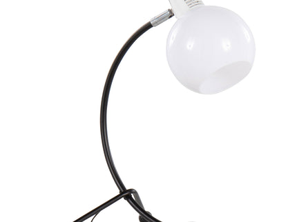 Eileen - Contemporary Task Lamp - Black / White