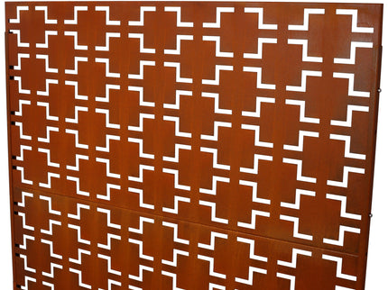 Outdoor & Indoor Metal Privacy Freestanding Decorative Screen