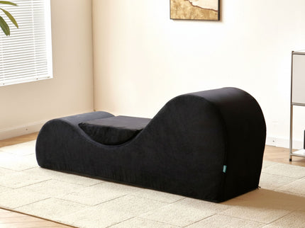 Solace - Chaise Lounge Chair Relaxation, Ergonomic Design With Soft Yet Firm High Density Foam Core