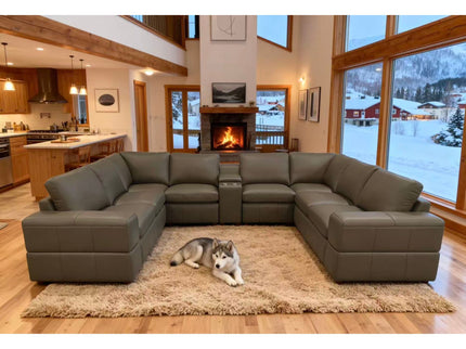 Modular Sectional With Large Square Arms