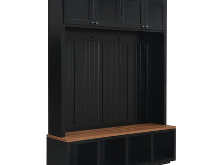 Entryway Hall Tree With Bench And Storage