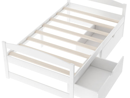 Platform Bed With 2 Drawers