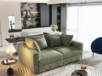 4 Seat Sofa, Deep Seat Couches With Soft Pillows