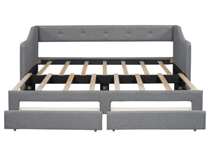 Upholstered Daybed With 2 Drawers