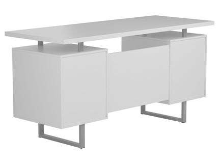 Jensen - 2 Drawer Desk - White