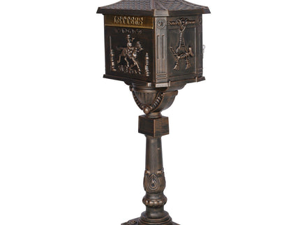 Cast Aluminum Mail Box, Postal Box, Mailbox