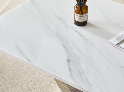 Rectangular Coffee Table With Base